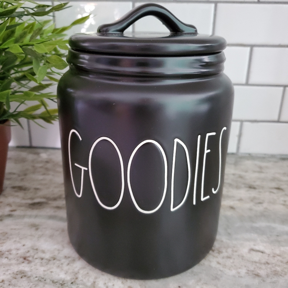 Rae Dunn Goodies Black Large Canister - Picture 7 of 7